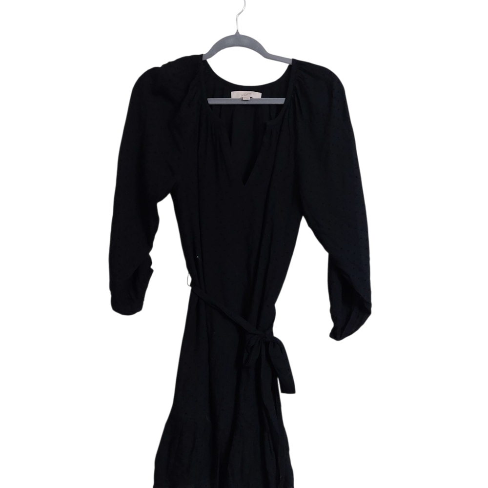 LOFT Black Mini Dress